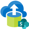 Database, Cloud and SharePoint Logo